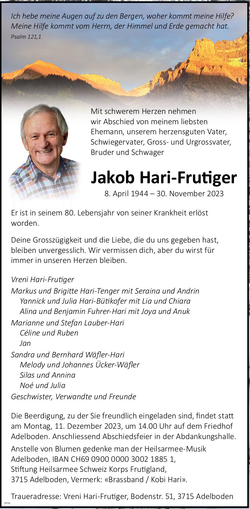 Jakob Hari-Frutiger, November 2023 / TA