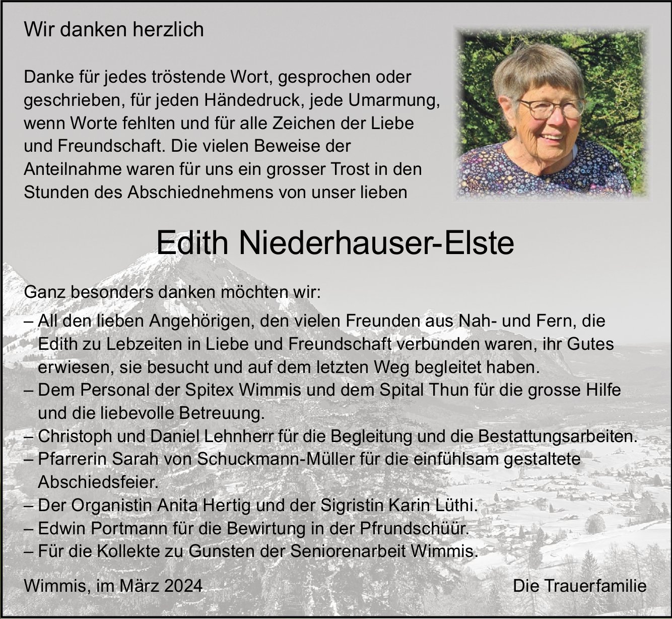 Edith Niederhauser-Elste, im März 2024 / DS