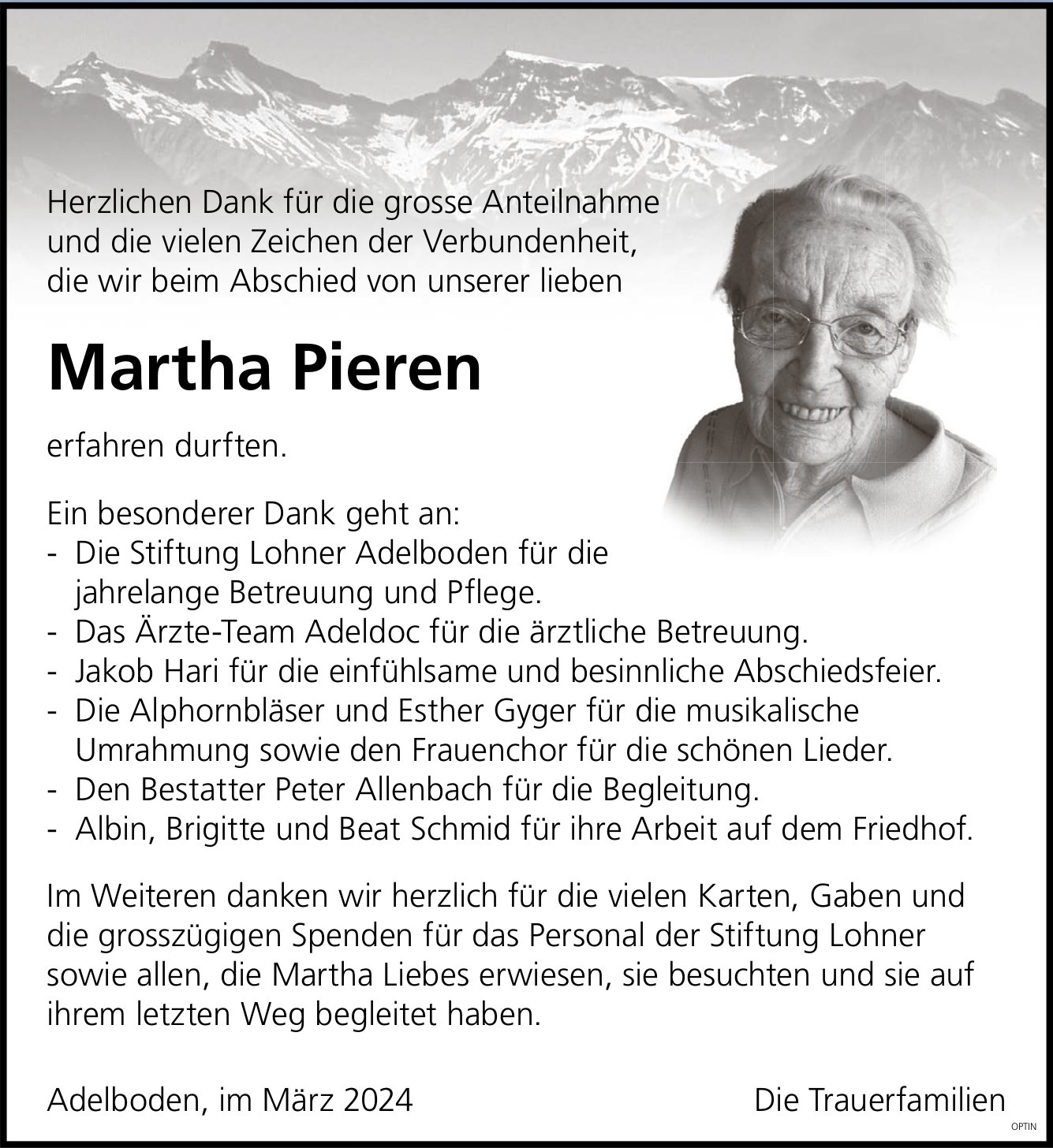 Martha Pieren, im März 2024 / DS