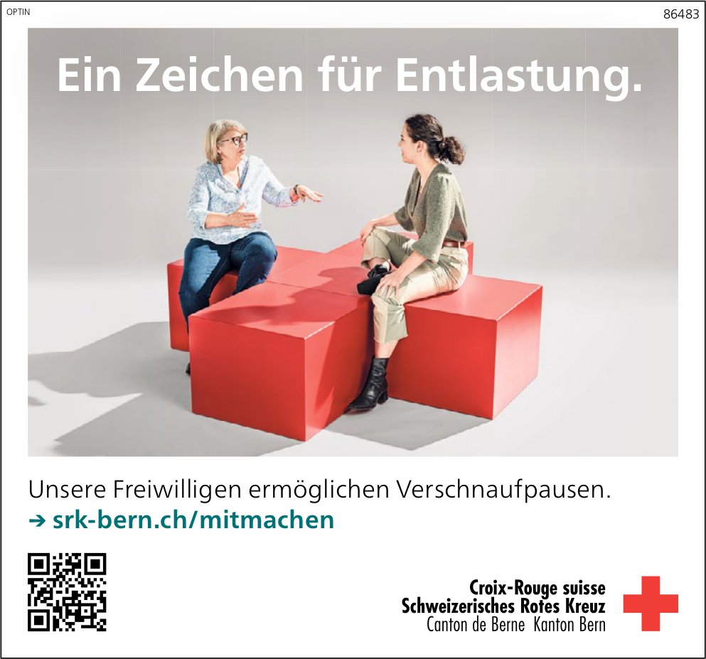 Schweizerisches Rotes Kreuz, Ein Zeichen für Entlastung.
