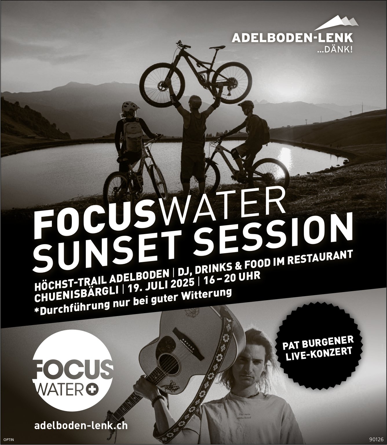 Höchst-Trail, 19. Juli, Adelboden-Lenk