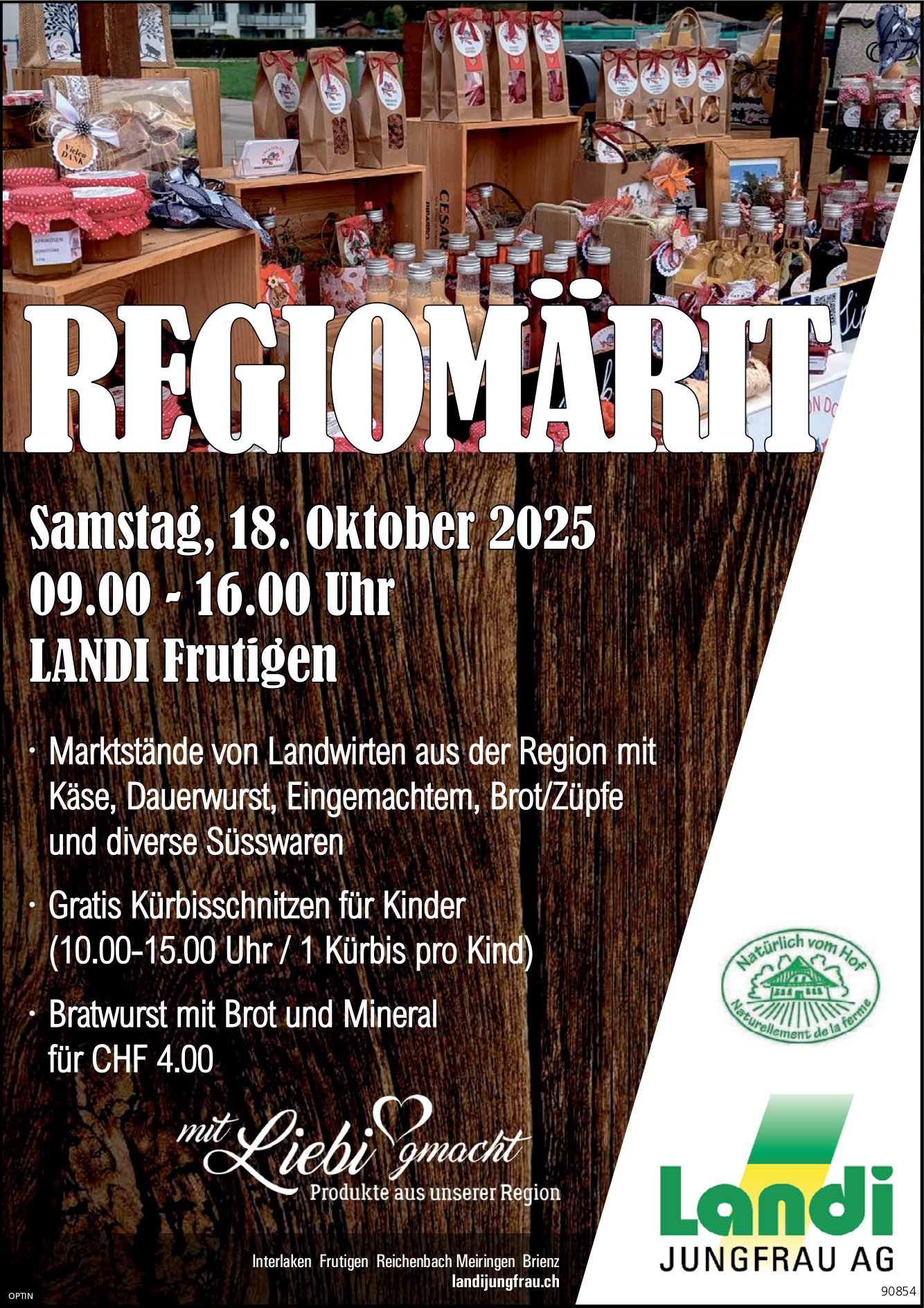 Regiomärt, 18. Oktober, Landi, Frutigen