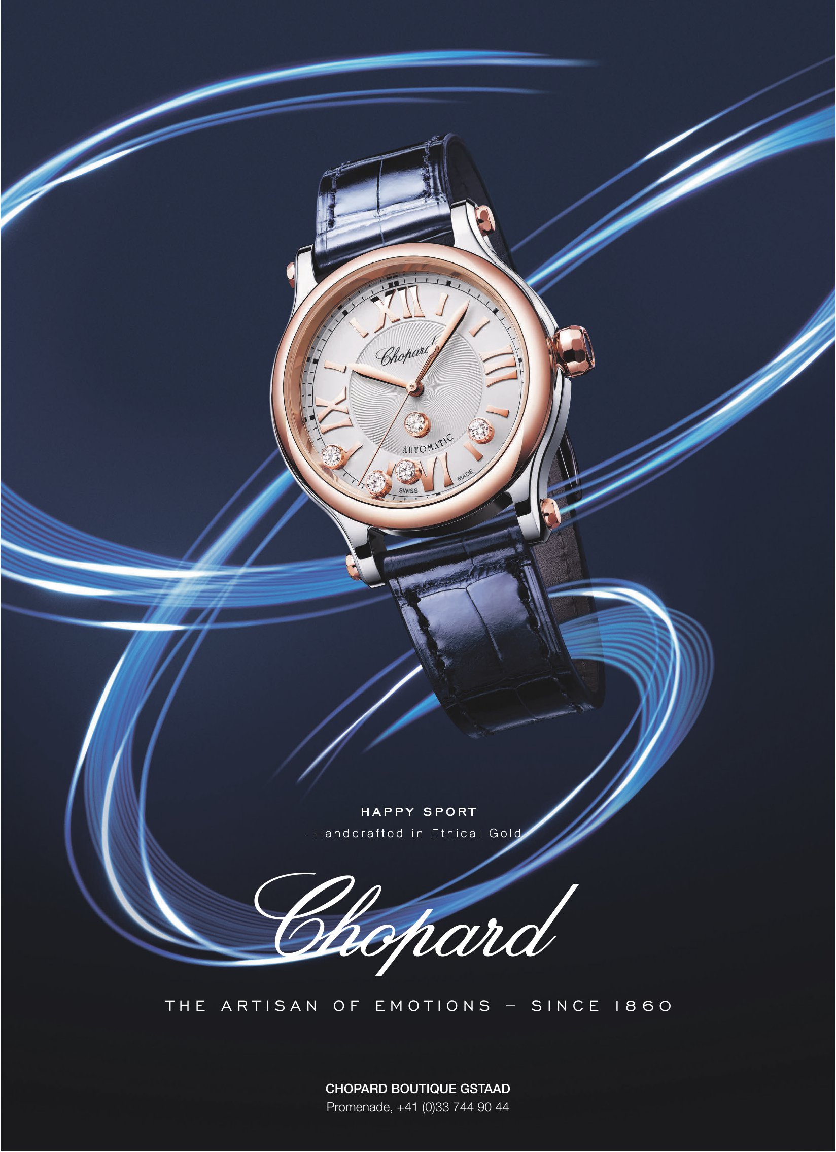 Chopard boutique, Gstaad - The artisan of emotions - since 1860