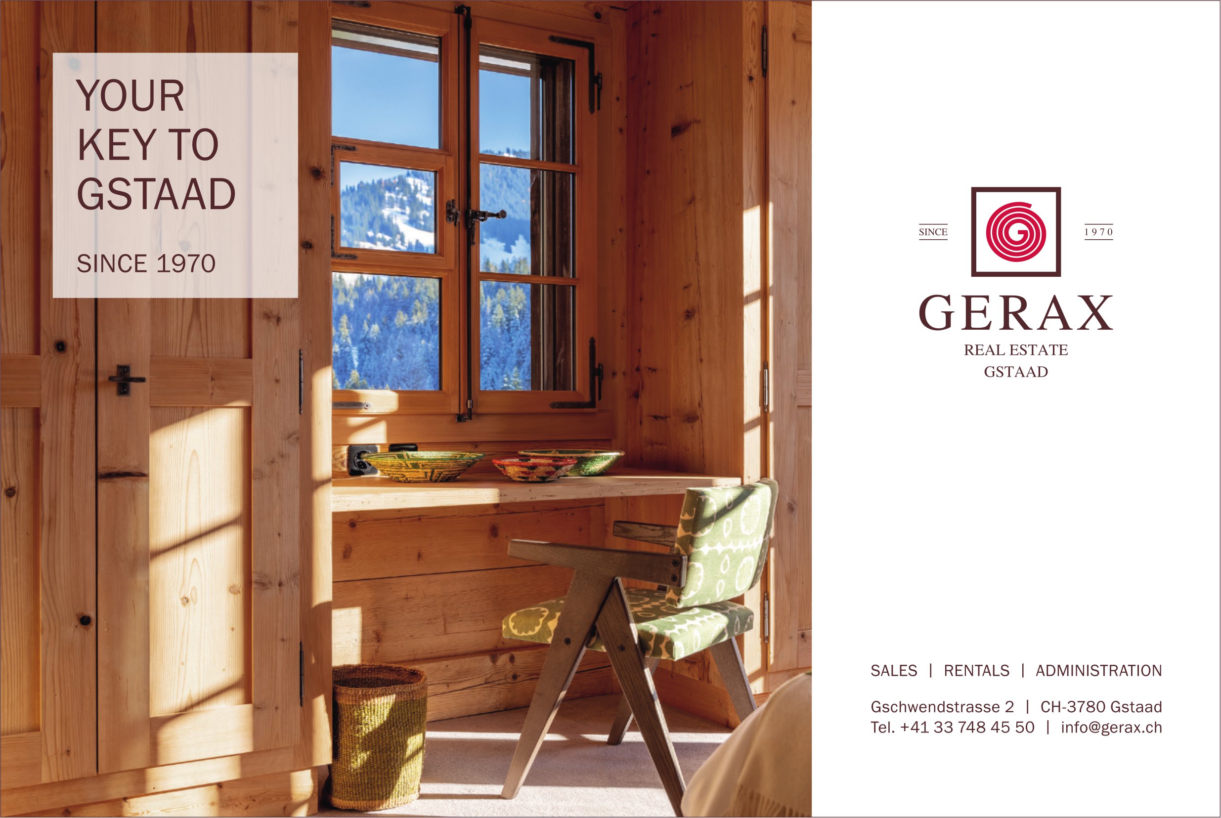 Gerax Real Estate, Gstaad - Your key to Gstaad