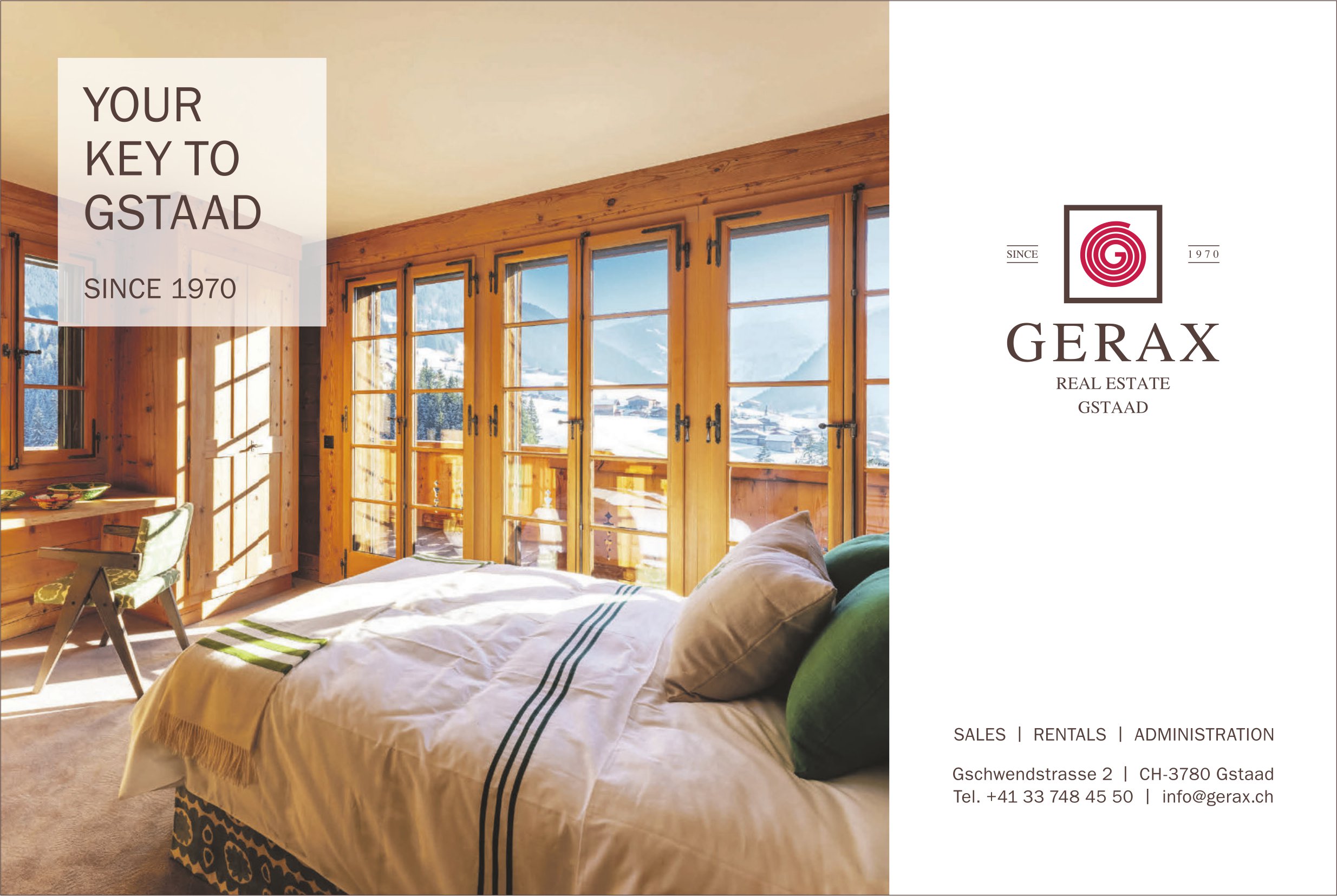 Gerax Real Estate, Gstaad - Your key to Gstaad