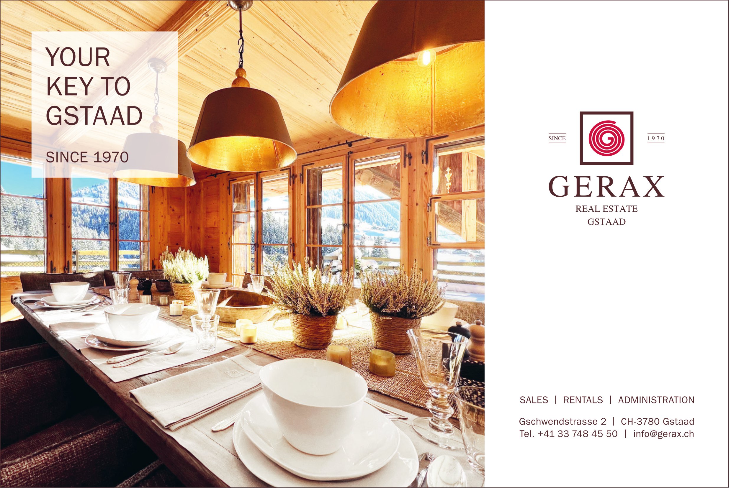 Gerax Real Estate - Your key to Gstaad