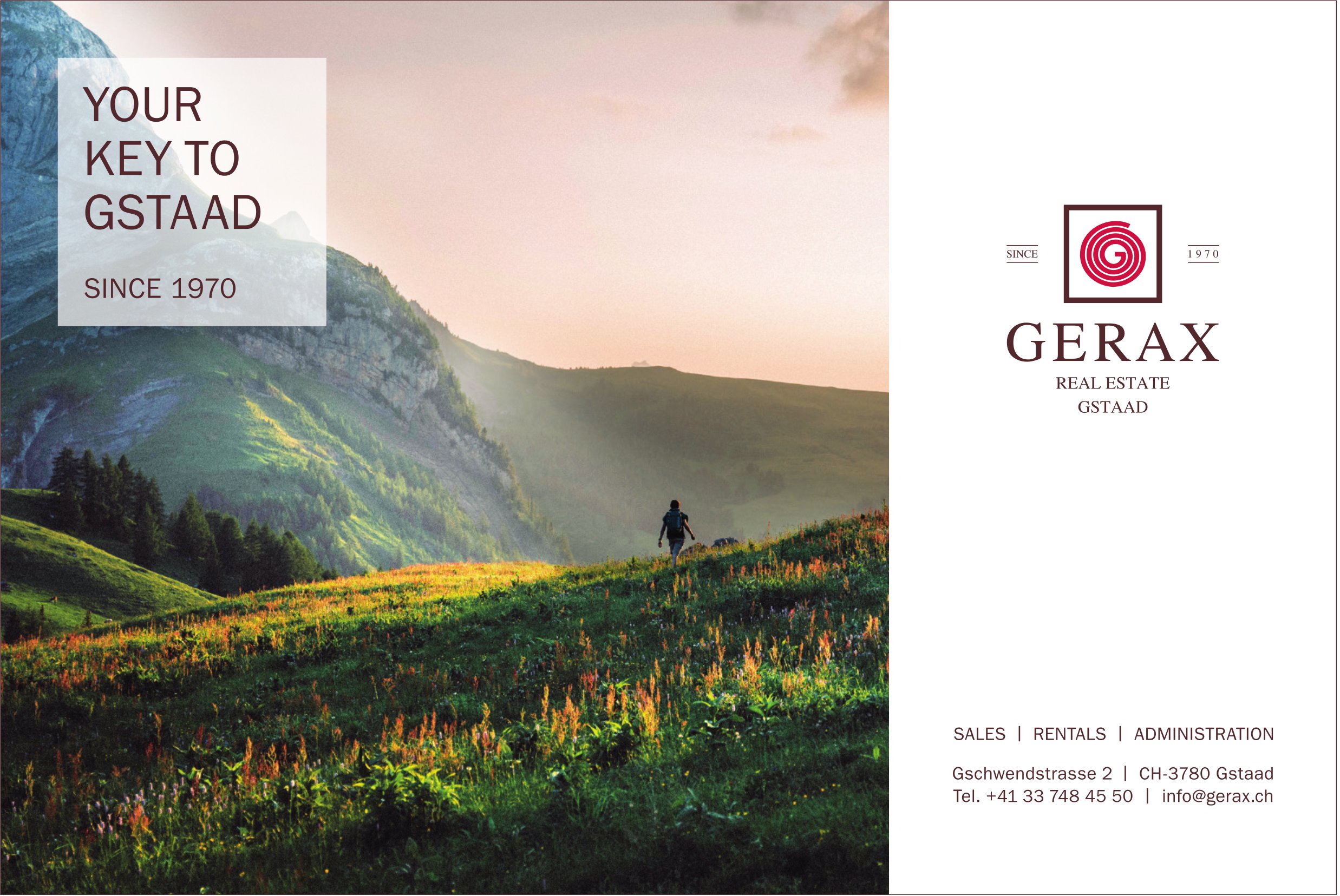 Gerax Real Estate, Your key to Gstaad