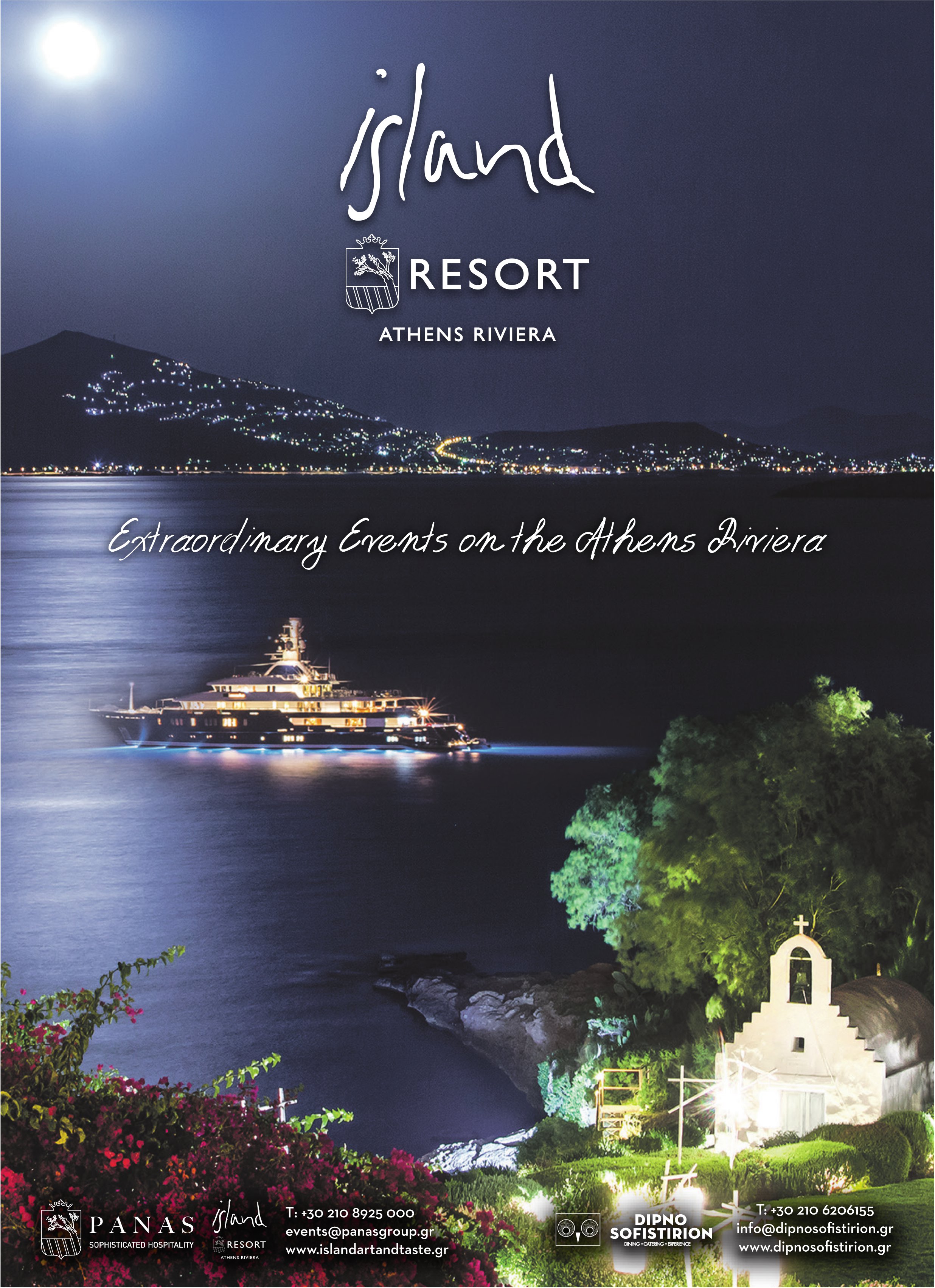 Island Resort - Extraordinary Events on the Athens Riviera