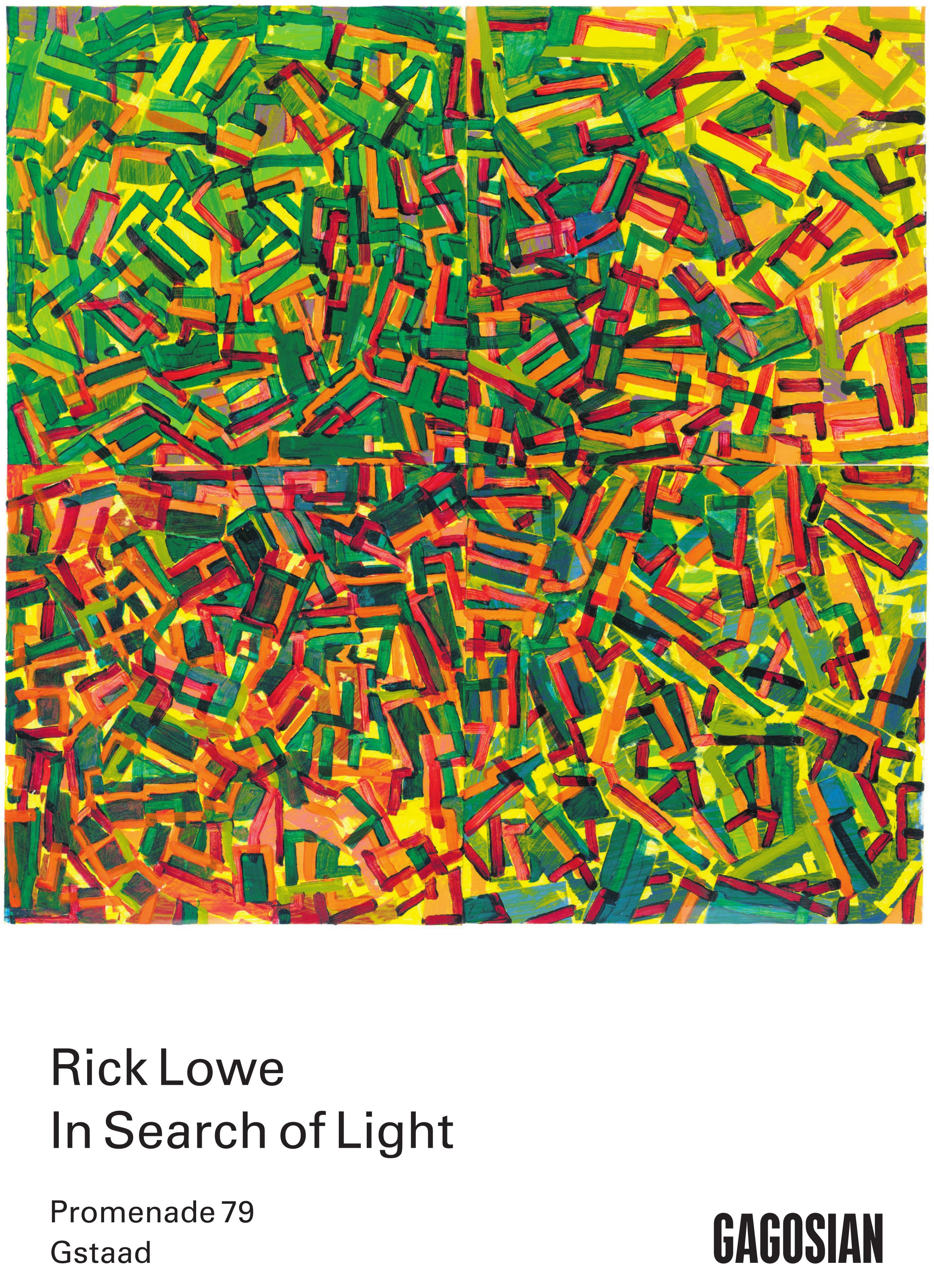 Gagosian, Gstaad - Rick Lowe - In Search of Light