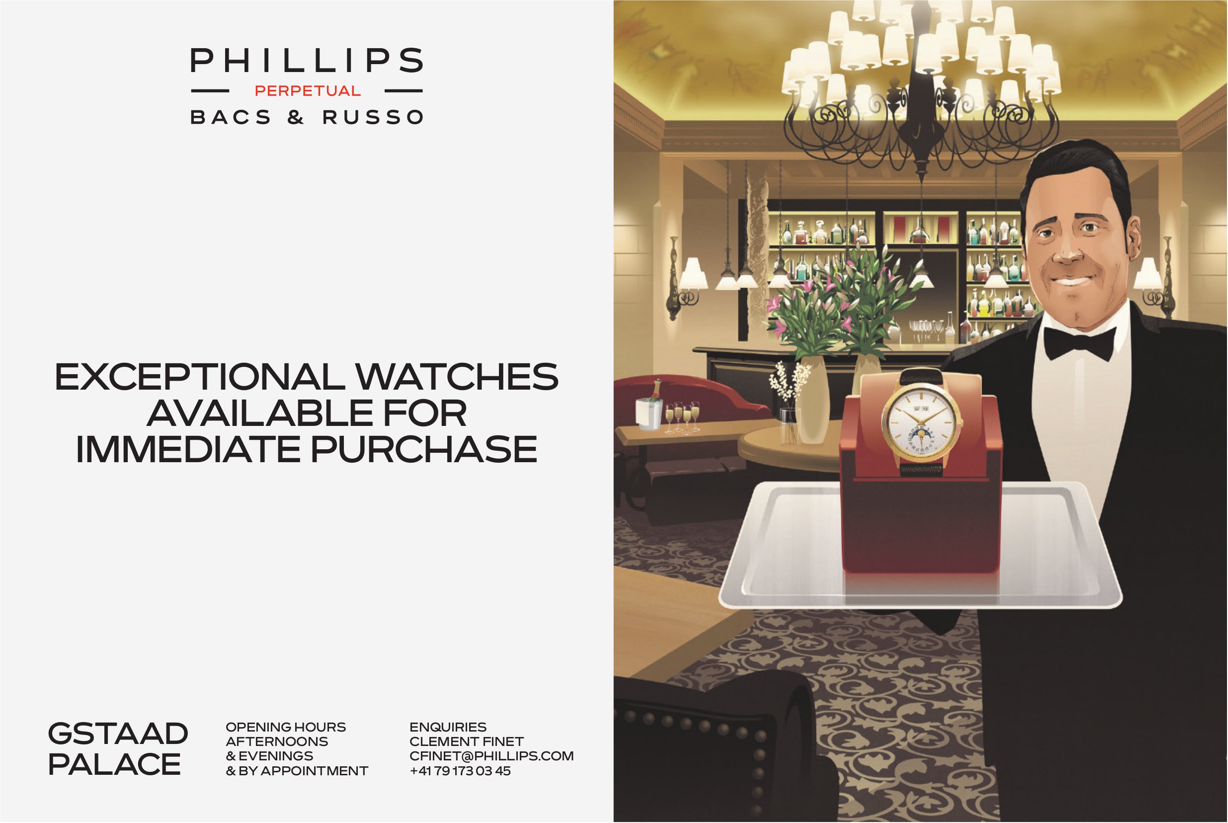 Gstaad Palace - Exceptional watches available for immediate purchase