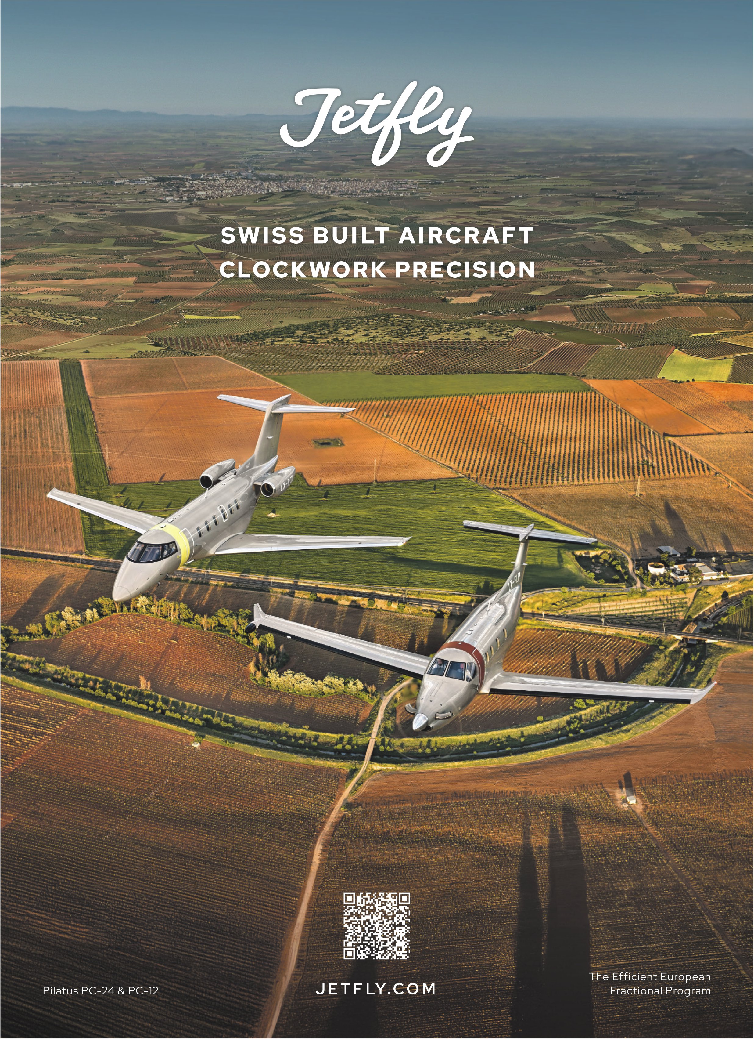 Jetfly - Swiss Built Aircraft Clockwork-Precision