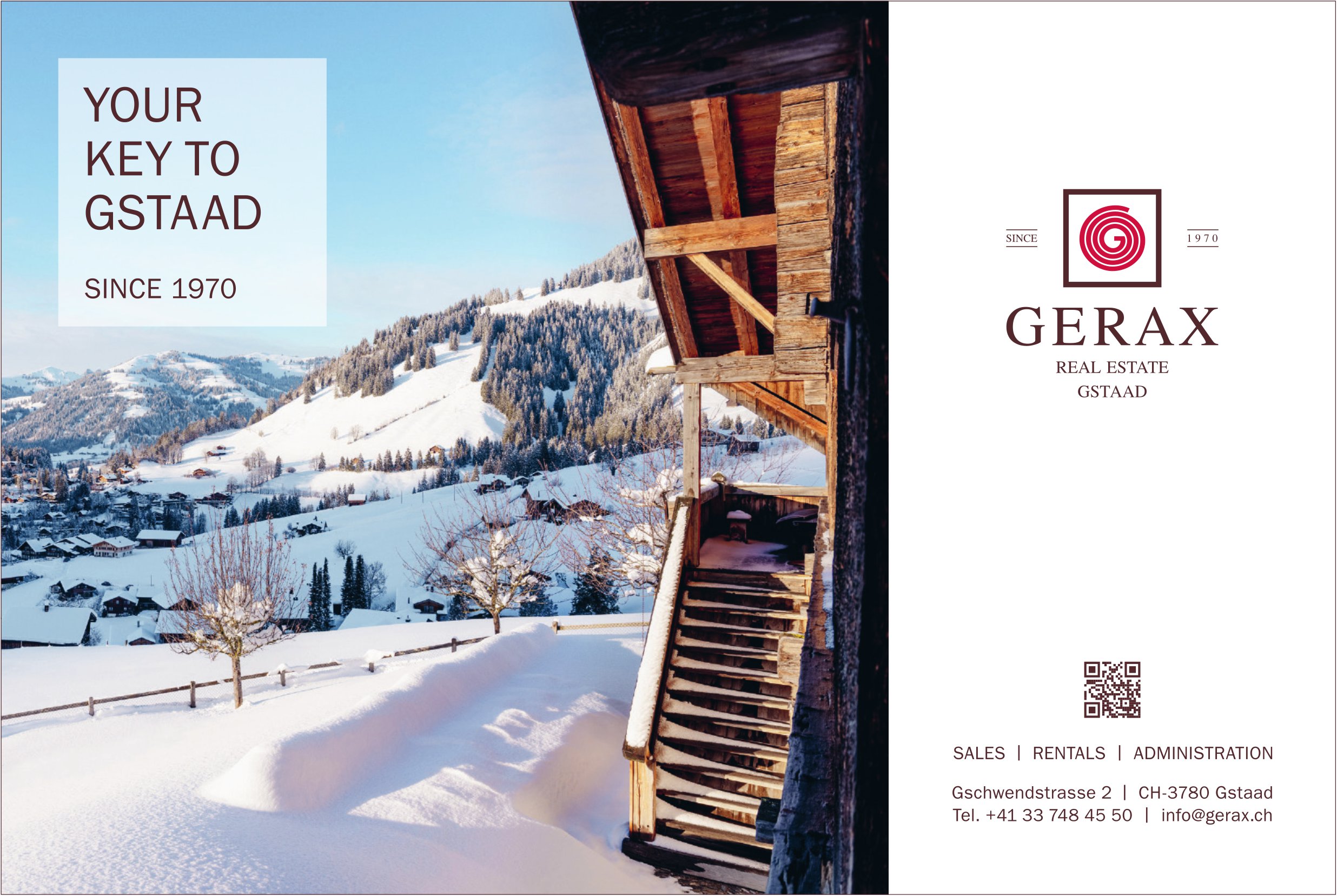 Gerax Real Estate - Your key to Gstaad