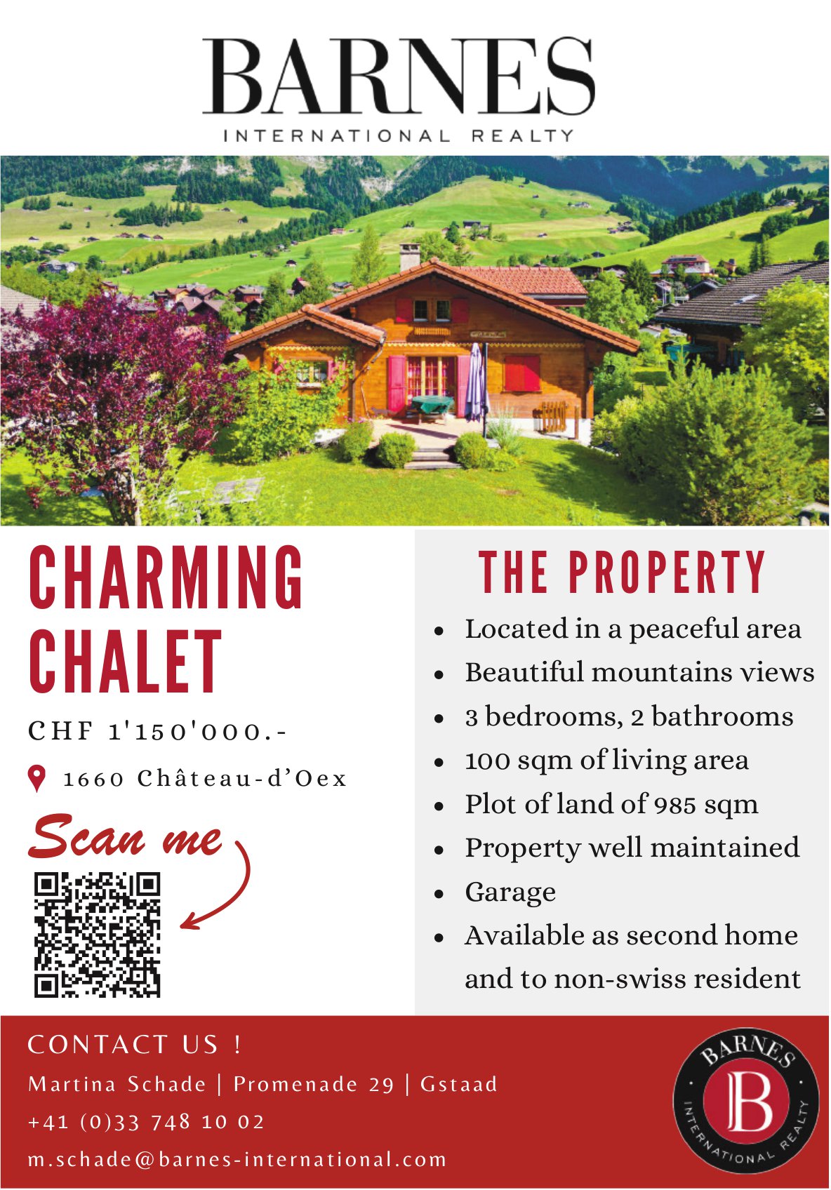 Charming Chalet, Chalet, zu verkaufen