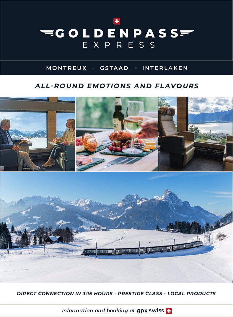 Goldenpass Express - All-Round Emotions and Flavours