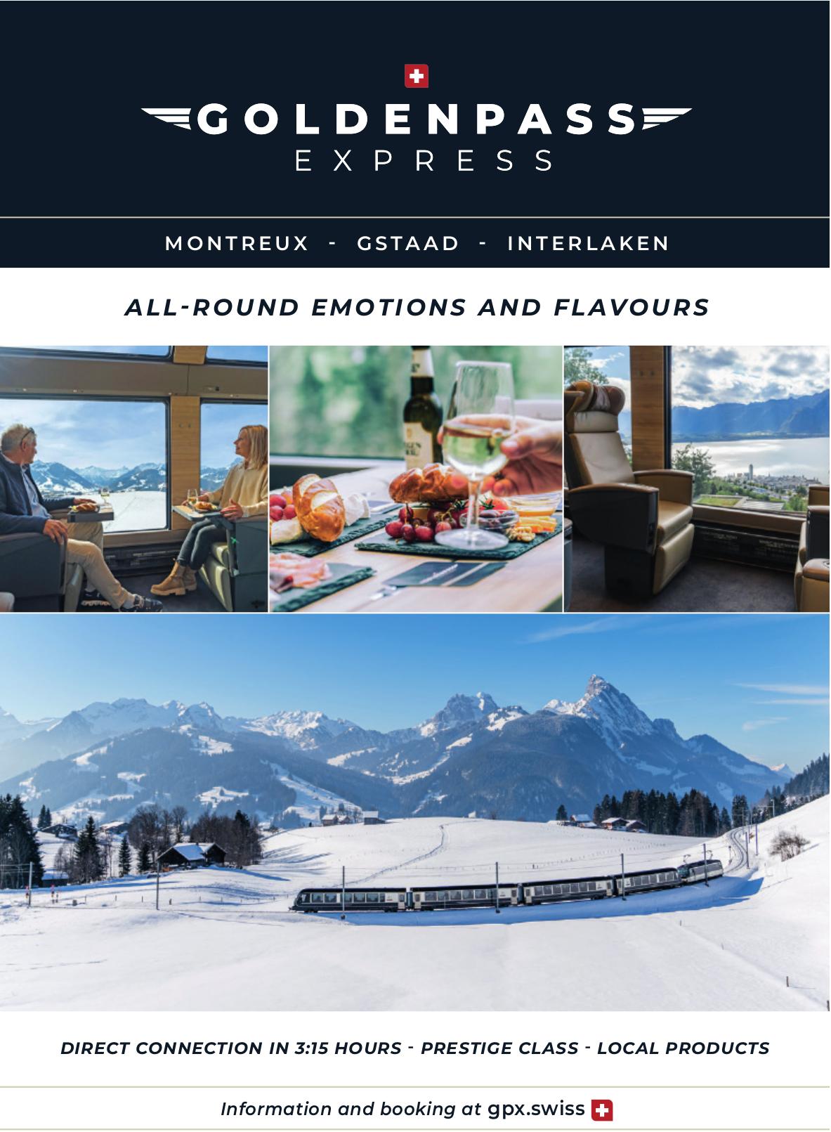 Goldenpass Express - All-Round Emotions and Flavours
