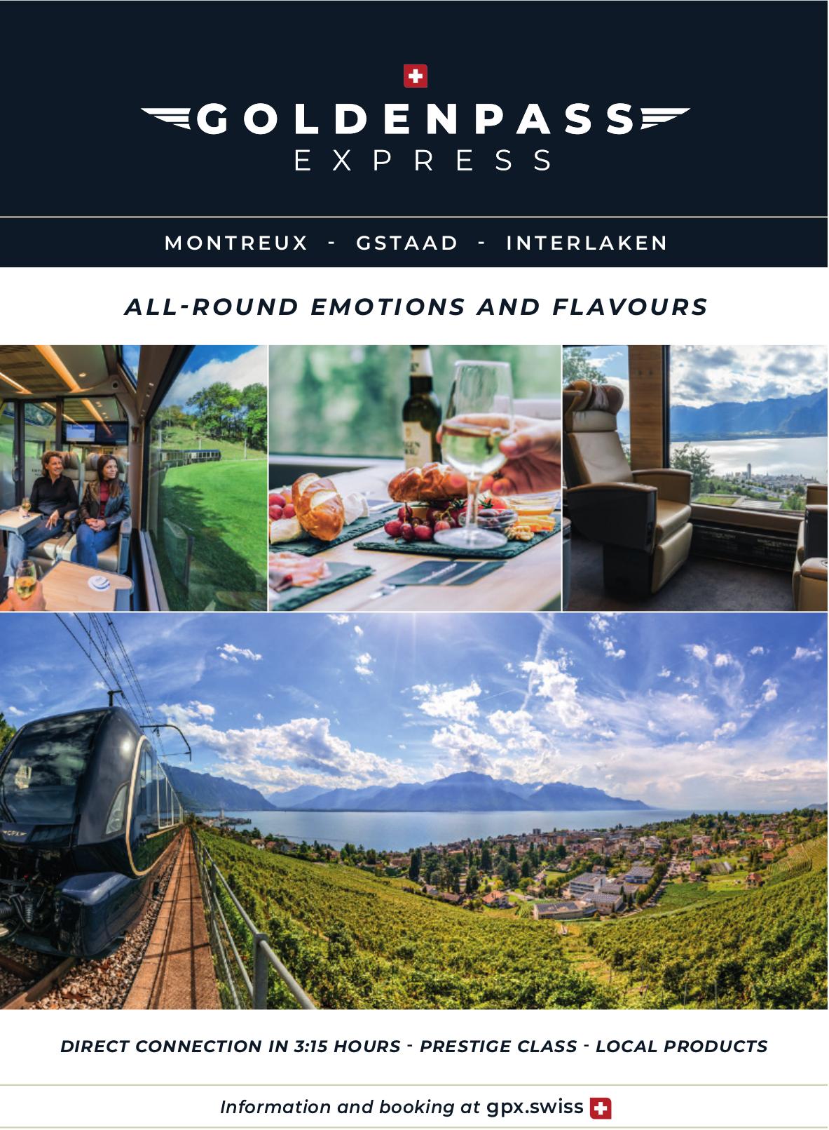 Goldenpass Express - All-Round Emotions and Flavours