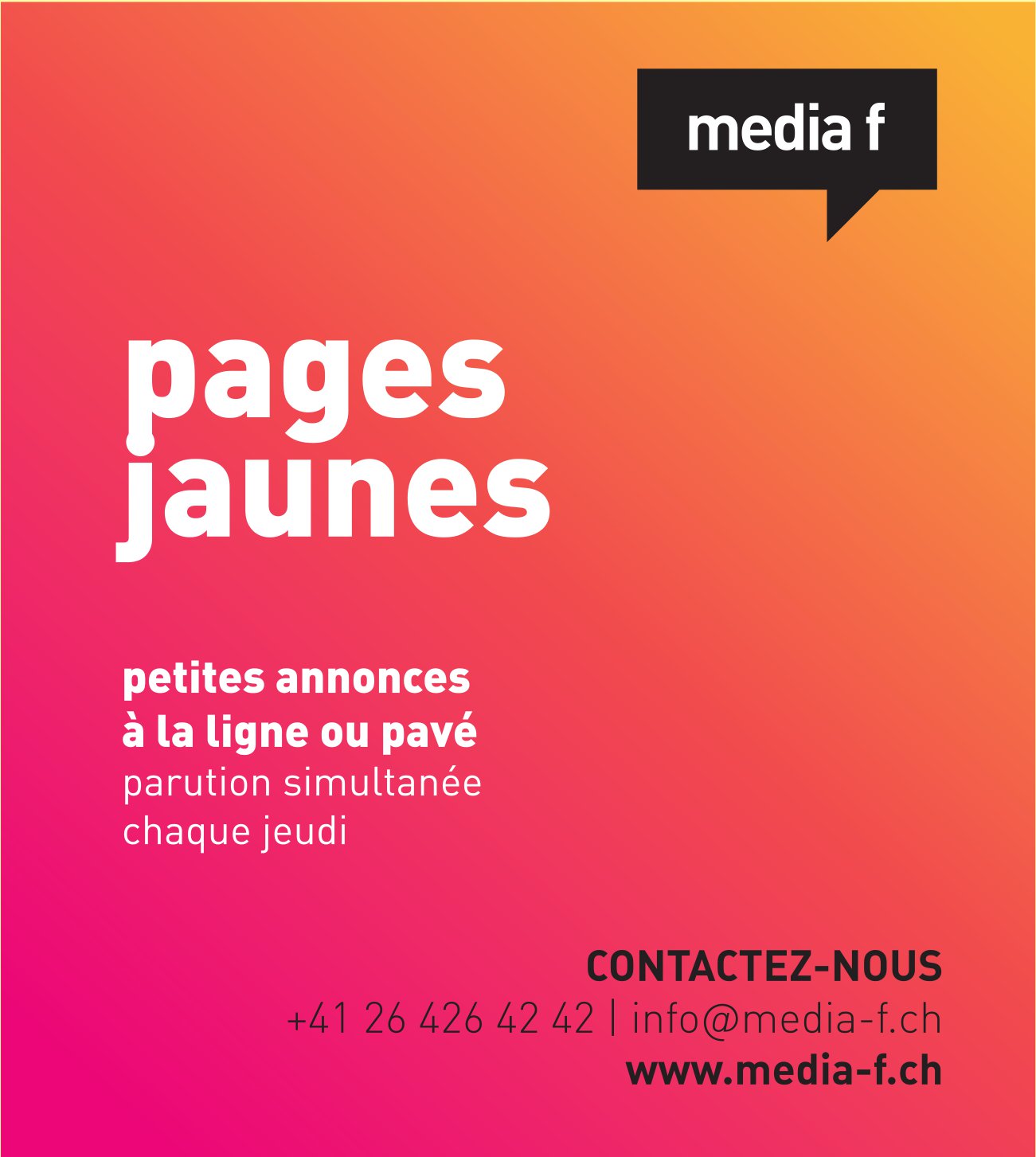 Media f SA Pages jaunes
