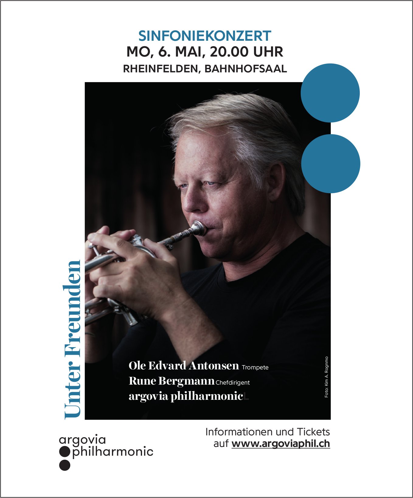 Sinfoniekonzert, 6. Mai, Bahnhofsaal, Rheinfelden