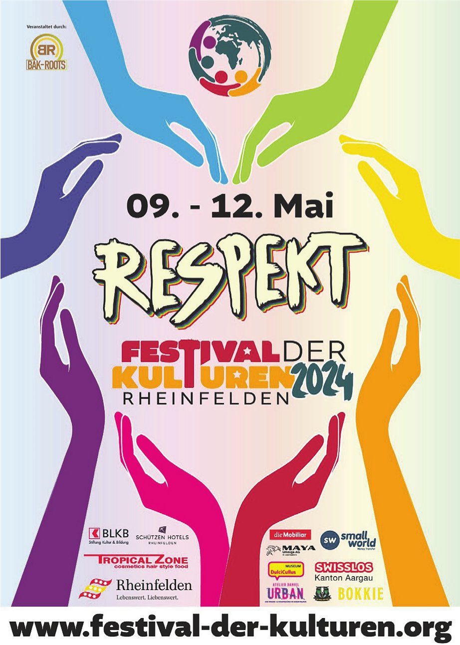 Respekt Festival der Kultur, 9. bis 12. Mai, Rheinfelden