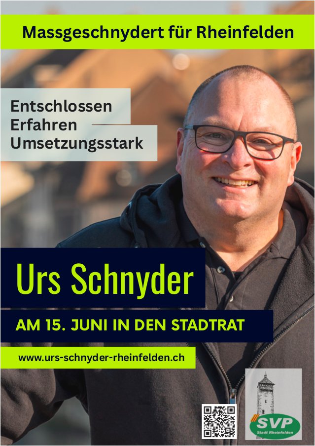 Urs Schnyder in den Stadtrat