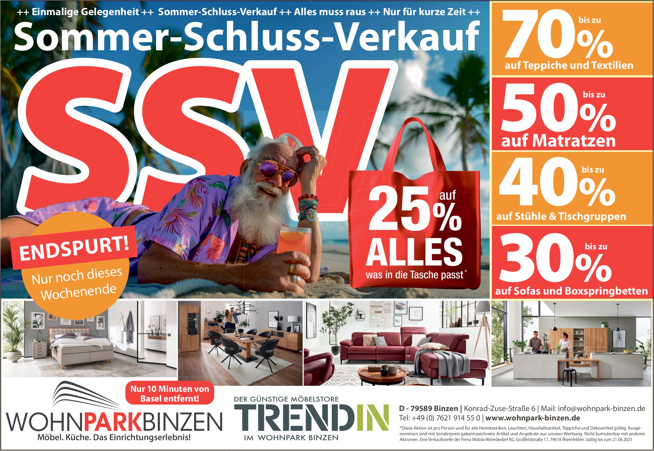 Wohnpark Binzen, Basel - Sommer-Schluss-Verkauf