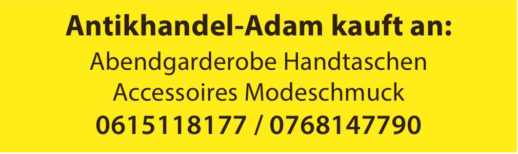 Antikhandel-Adam kauft an: Abendgarderobe Handtaschen Accessoires Modeschmuck
