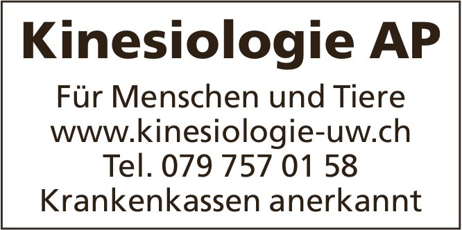 Kinesiologie AP - Für Menschen und Tiere