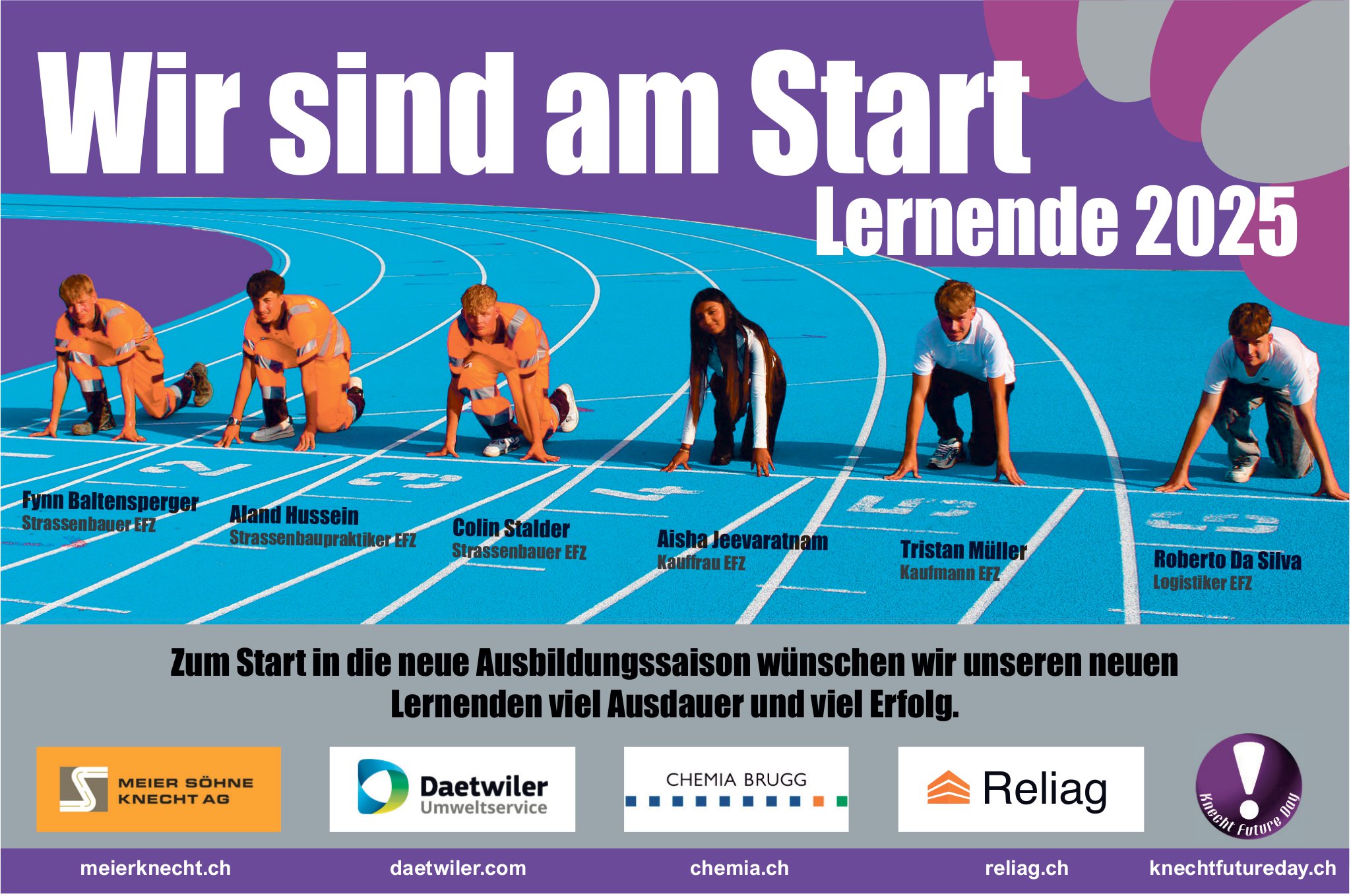 Wir sind am Start - Lernende 2025