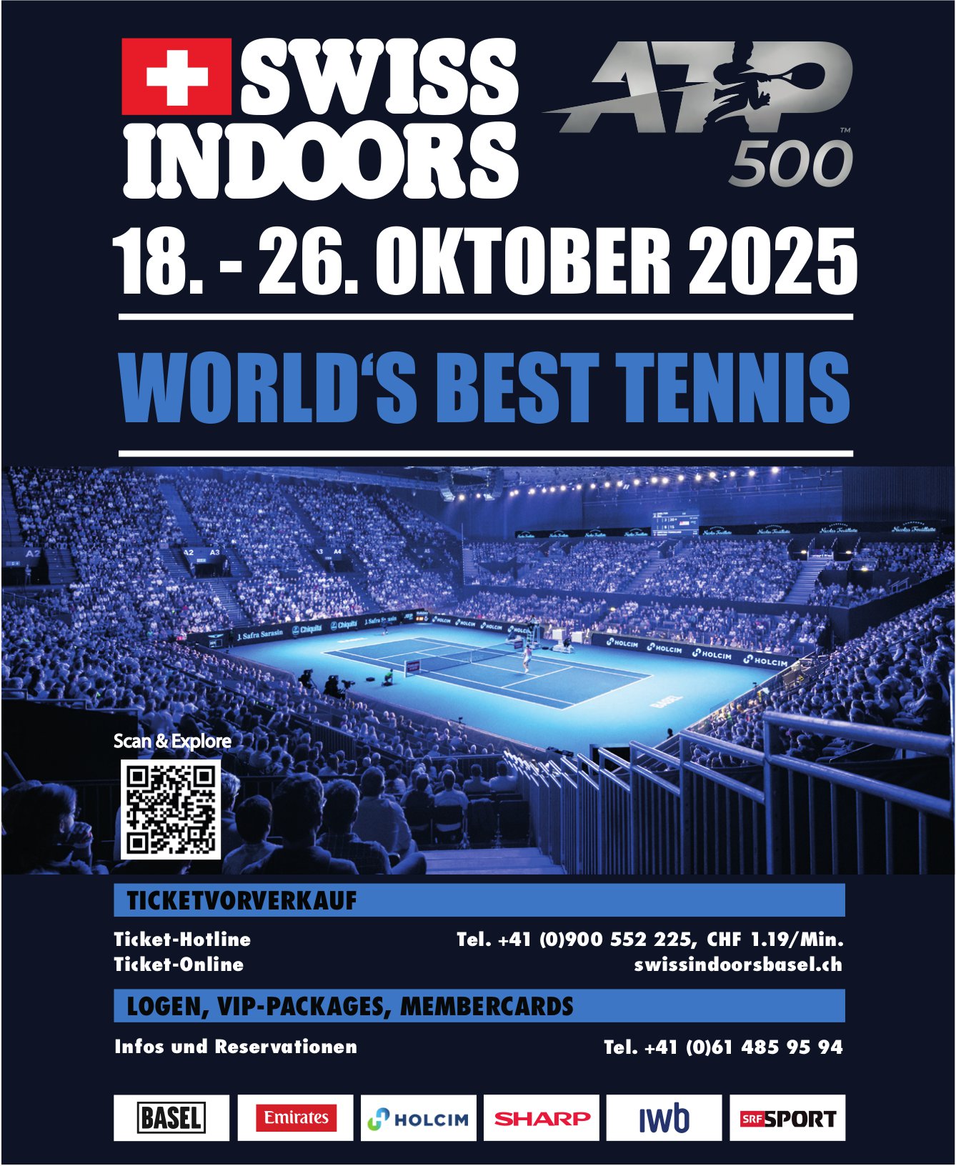 World‘s Best Tennis, 18. Oktober - 26. September