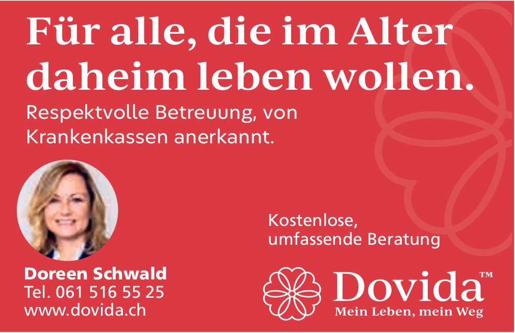 Dovida, Für alle, die im Alter daheim leben wollen.
