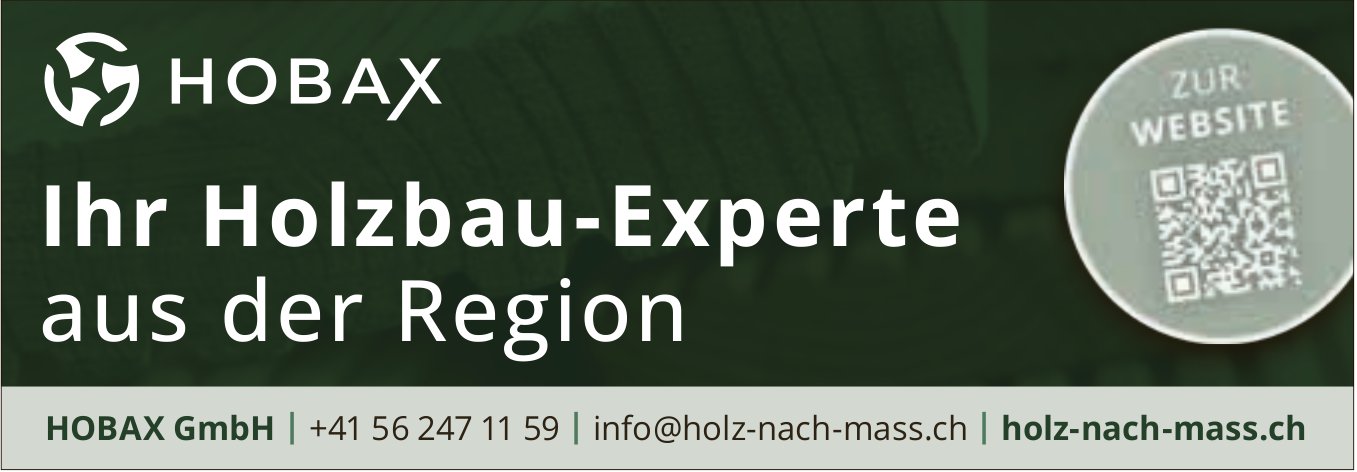 HOBAX GmbH, Holzbau-Experte aus der Region