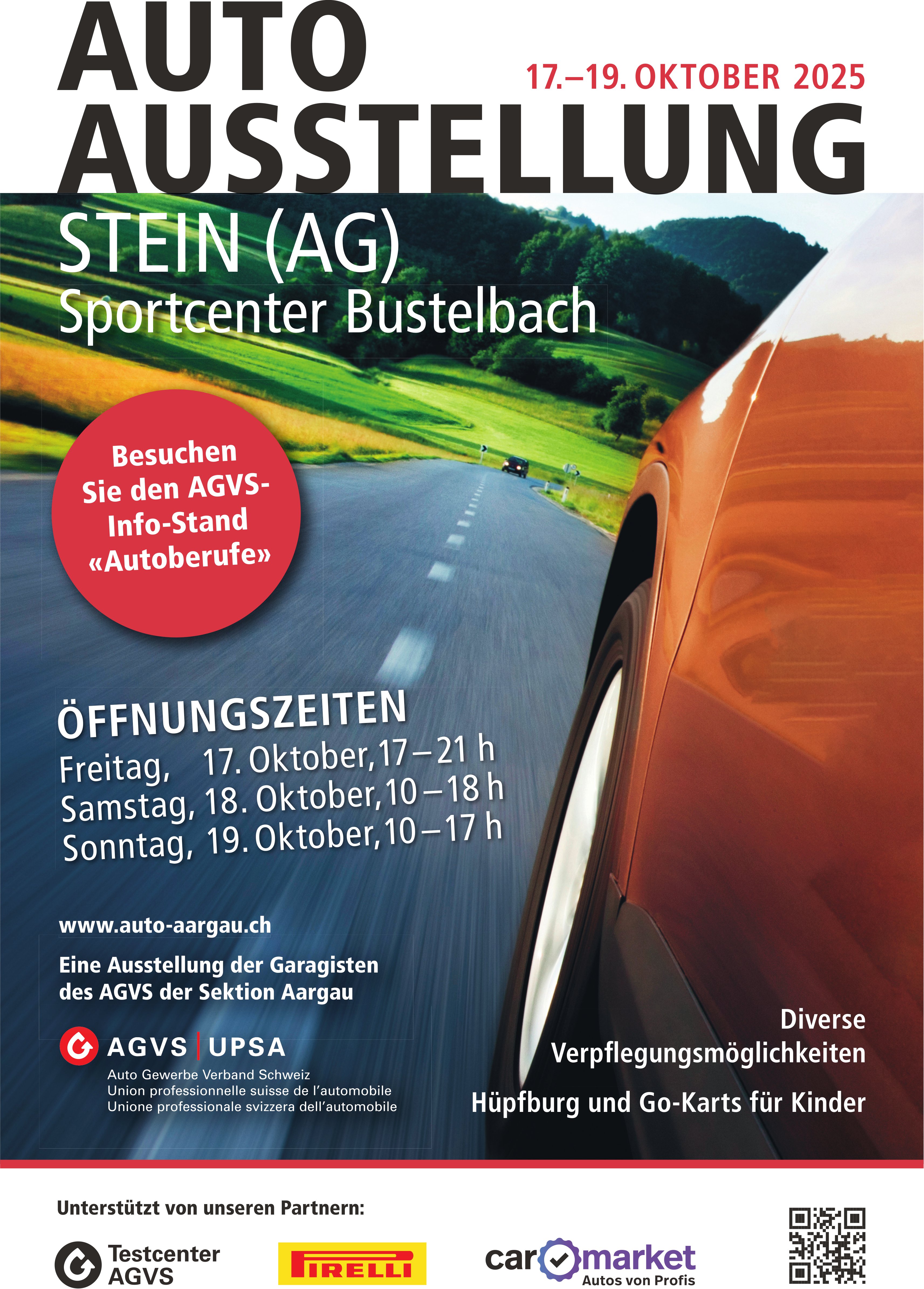 AUTO AUSSTELLUNG, 17. - 19. Oktober, Stein