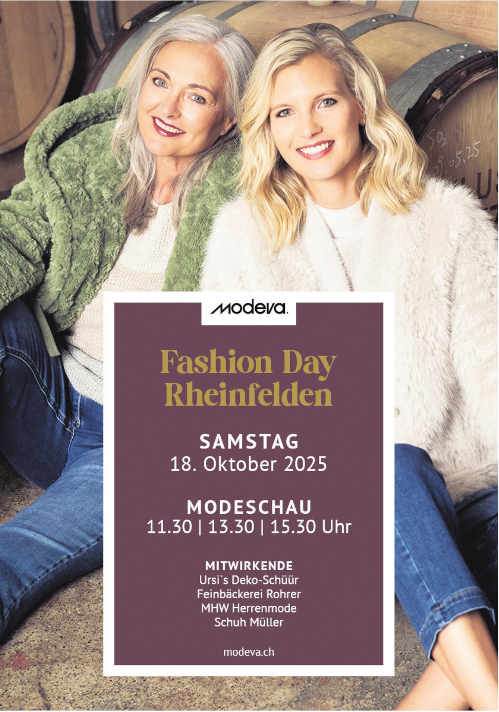 Fashion Day Rheinfelden, 18. Oktober, Modeva