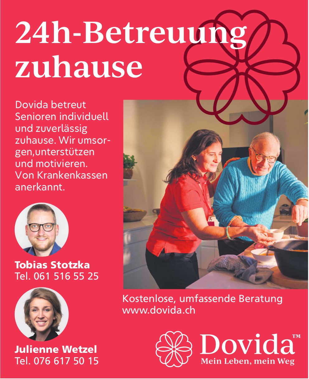 Dovida, 24h-Betreuung zuhause