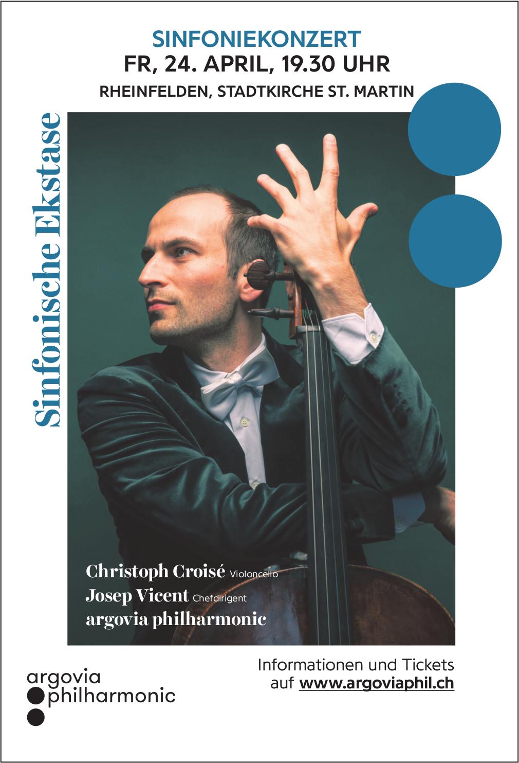 SINFONIEKONZERT, 24. April, Rheinfelden, Stadtkirche St. Martin