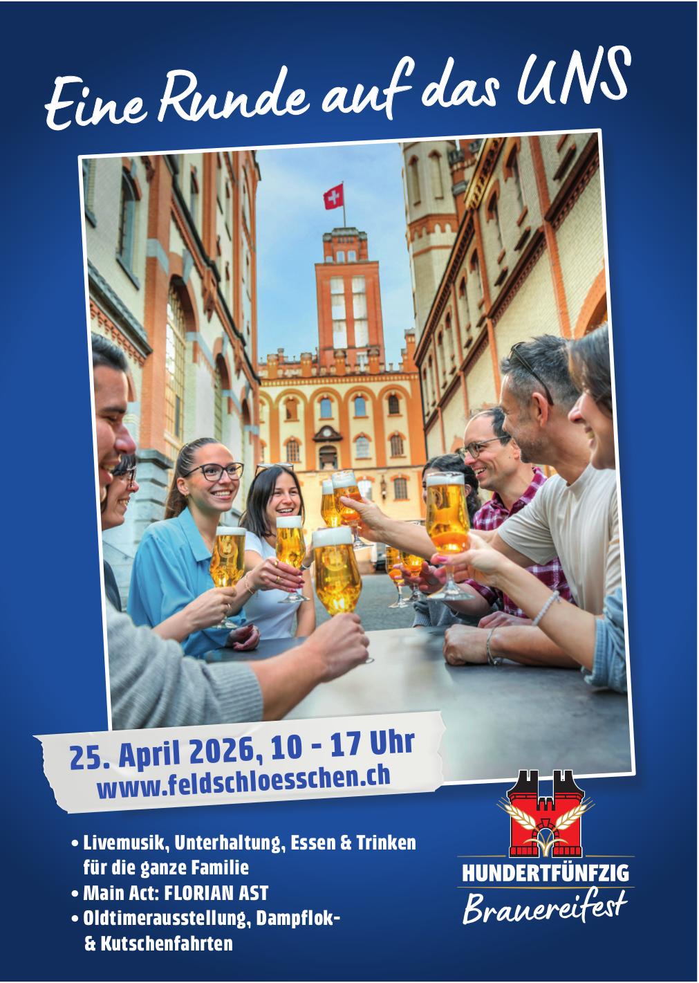 Eine Runde auf das UNS, 25. April, Feldschlösschen