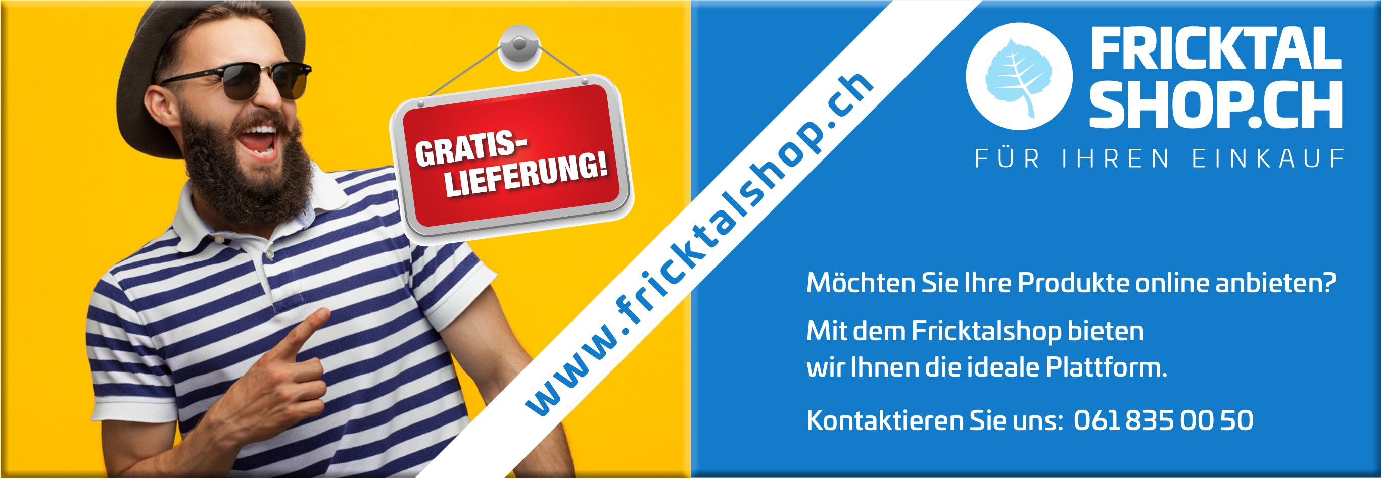 Fricktal Shop, Gratis-Lieferung