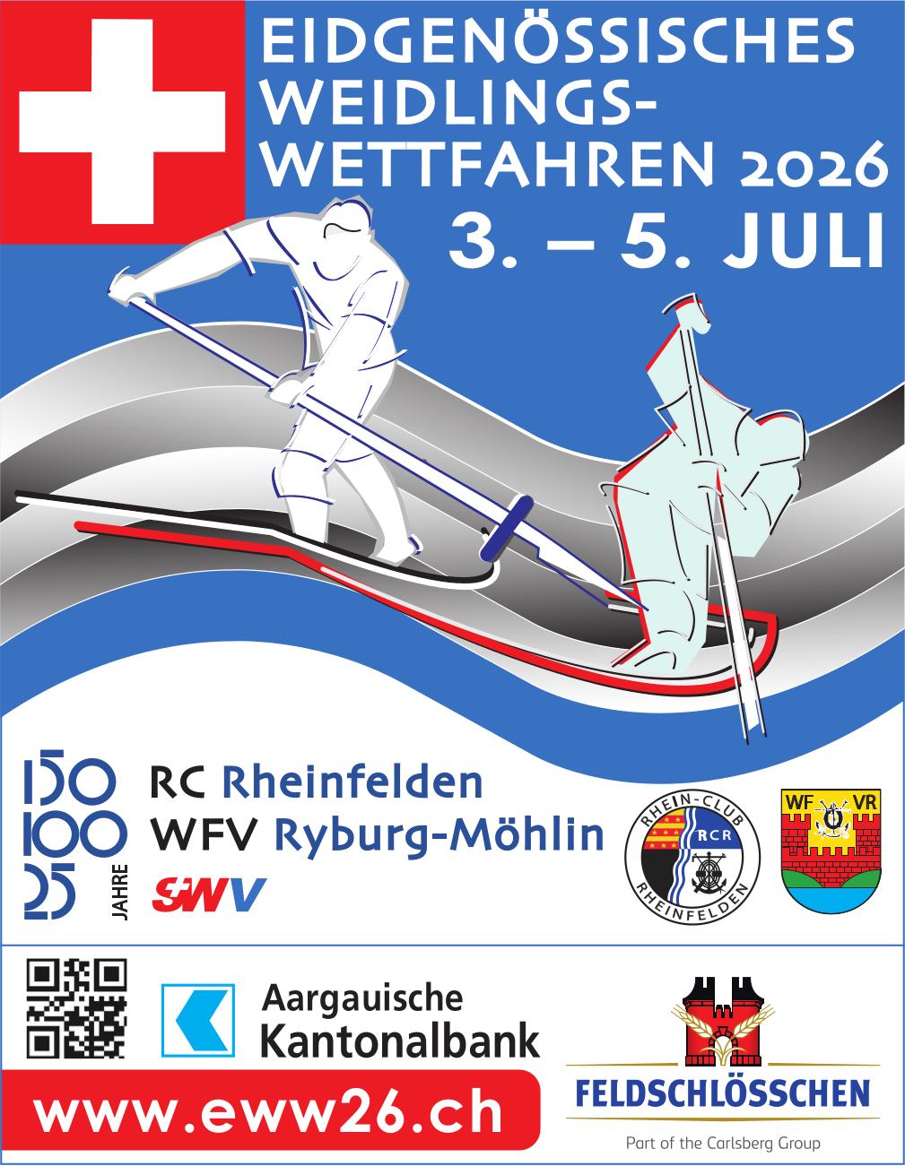 EIDGENÖSSISCHES WEIDLINGS-WETTFAHREN 2026, 3. - 5. Juli