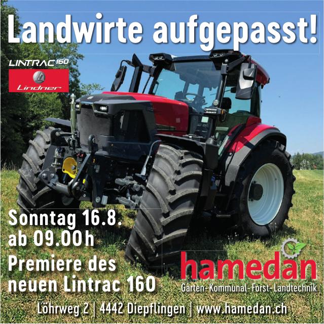 Premiere des neuen Lintrac 160, 16. August, Diepflingen