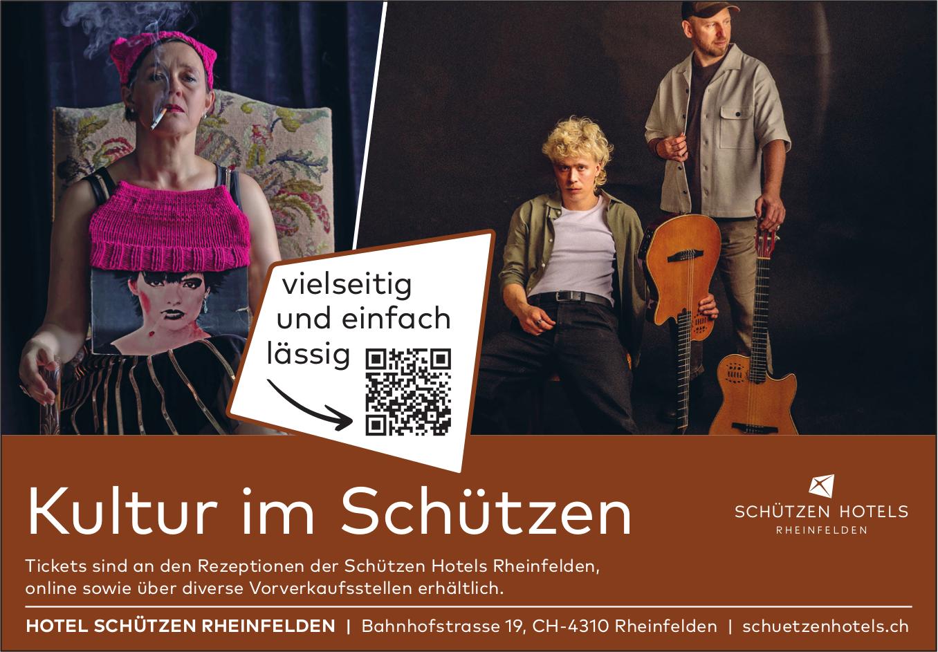 SCHÜTZEN HOTELS RHEINFELDEN, Kultur im Schützen