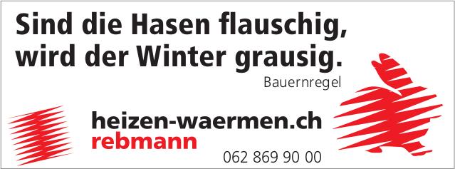 Rebmann, Sind die Hasen flauschig, wird der Winter grausig.