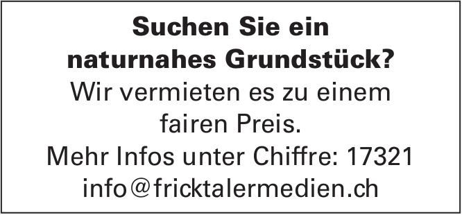 Suchen Sie ein naturnahes Grundstück?, zu vermieten