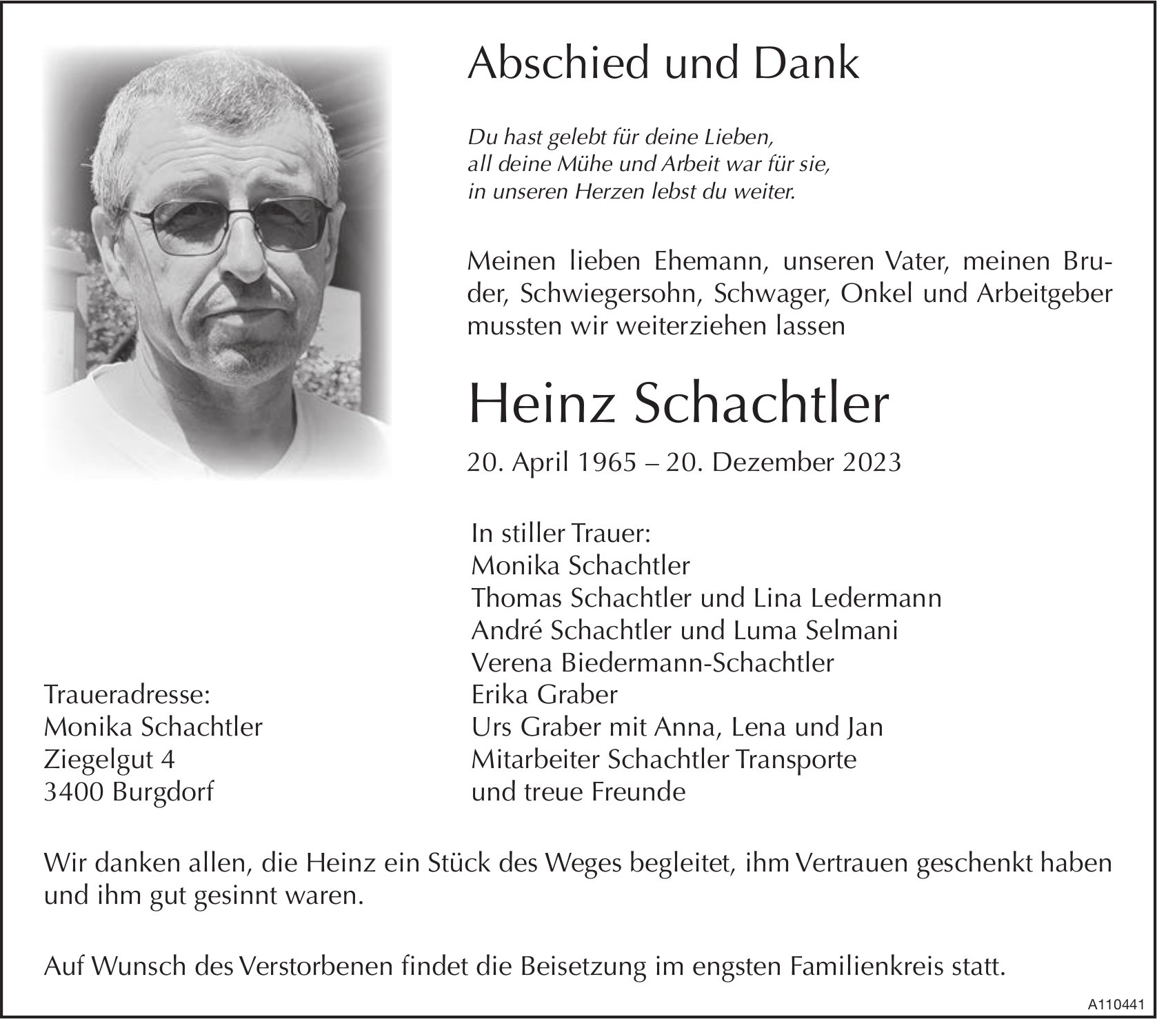 Heinz Schachtler, im Januar 2024 / TA + DS