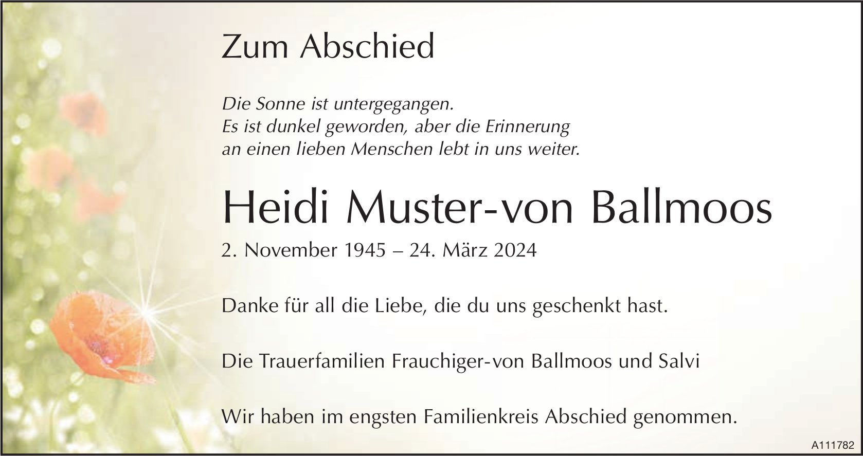 Heidi Muster-von Ballmoos, März 2024 / TA