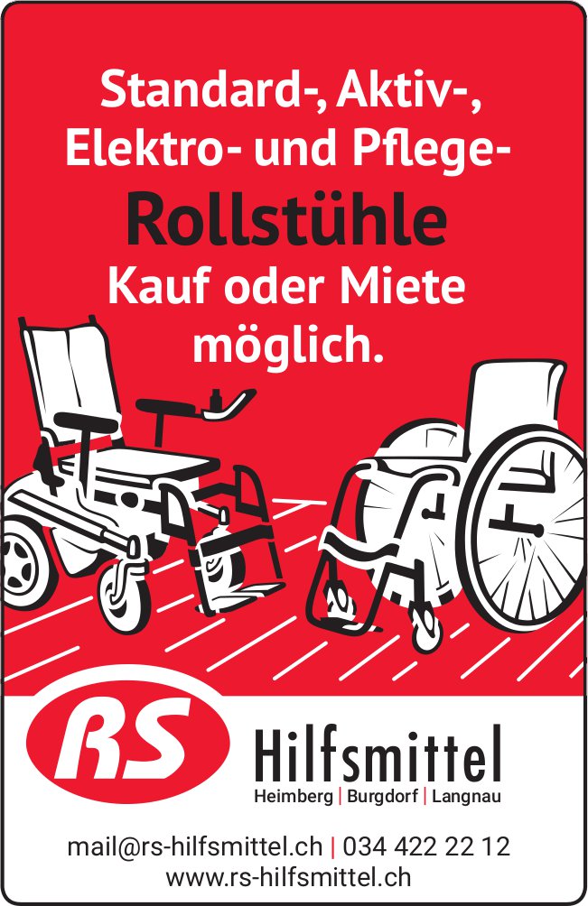 Rs Hilfsmittel, Burgdorf - Kauf oder Miete möglich.