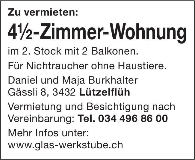 4½-Zimmer-Wohnung, 4½ Zimmer-Wohnung, Lützelflüh, zu vermieten