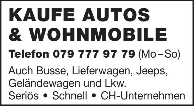 Autos & Wohnmobile, zu kaufen gesucht