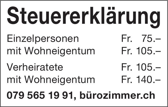 Steuererklärung