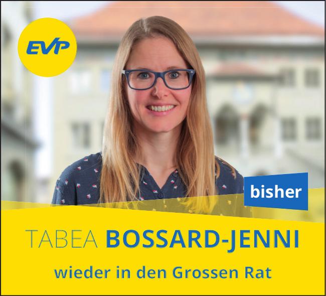 TABEA BOSSARD-JENNI wieder in den Grossen Rat