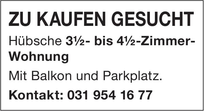 3½- bis 4½-Zimmer-Wohnung, 3½ Zimmer-Wohnung, zu kaufen gesucht